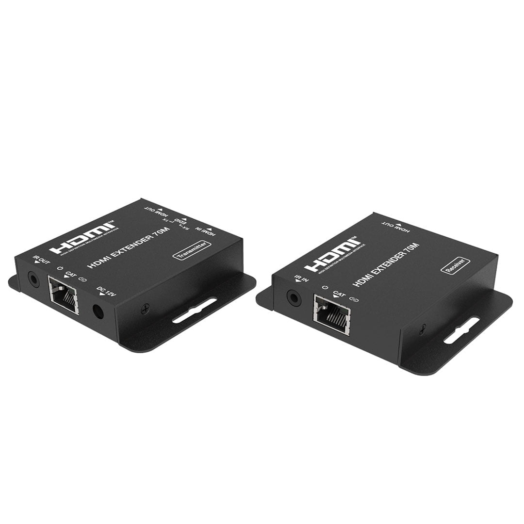 افزایش HDMI روی کابل شبکه تا 70 متر + ریموت + اکولایزر — تصویر ۳
