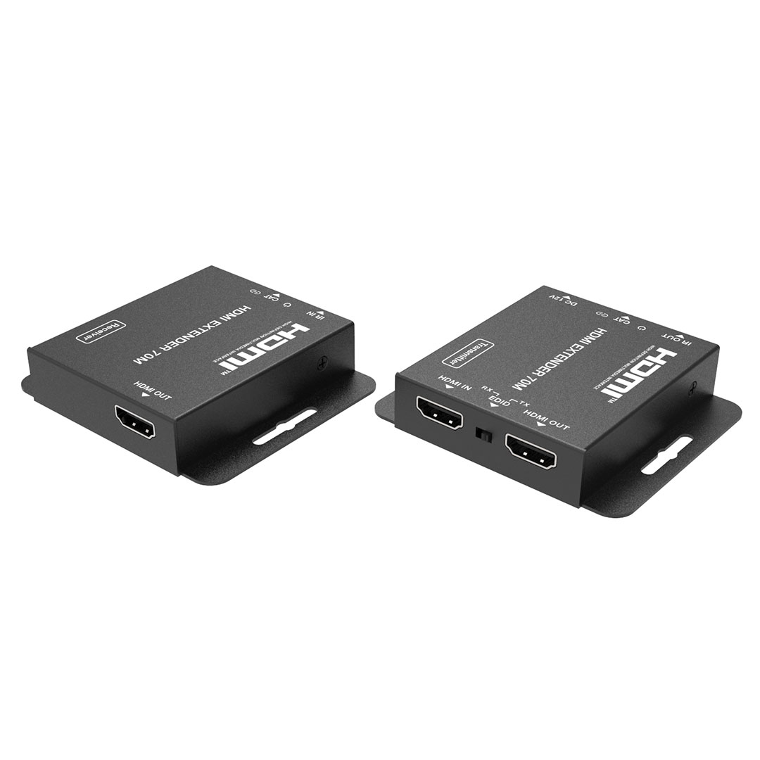 افزایش HDMI روی کابل شبکه تا 70 متر + ریموت + اکولایزر — تصویر ۲