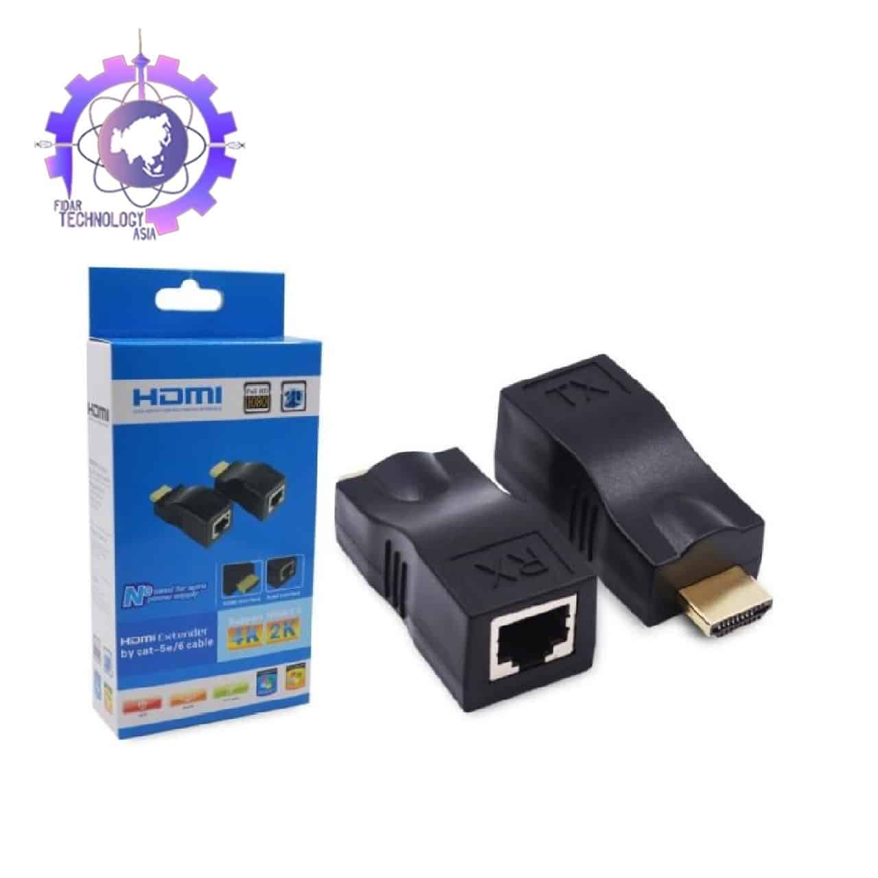 افزایش طول HDMI تحت شبکه (HDMI Extender Cat6/5) — تصویر ۲