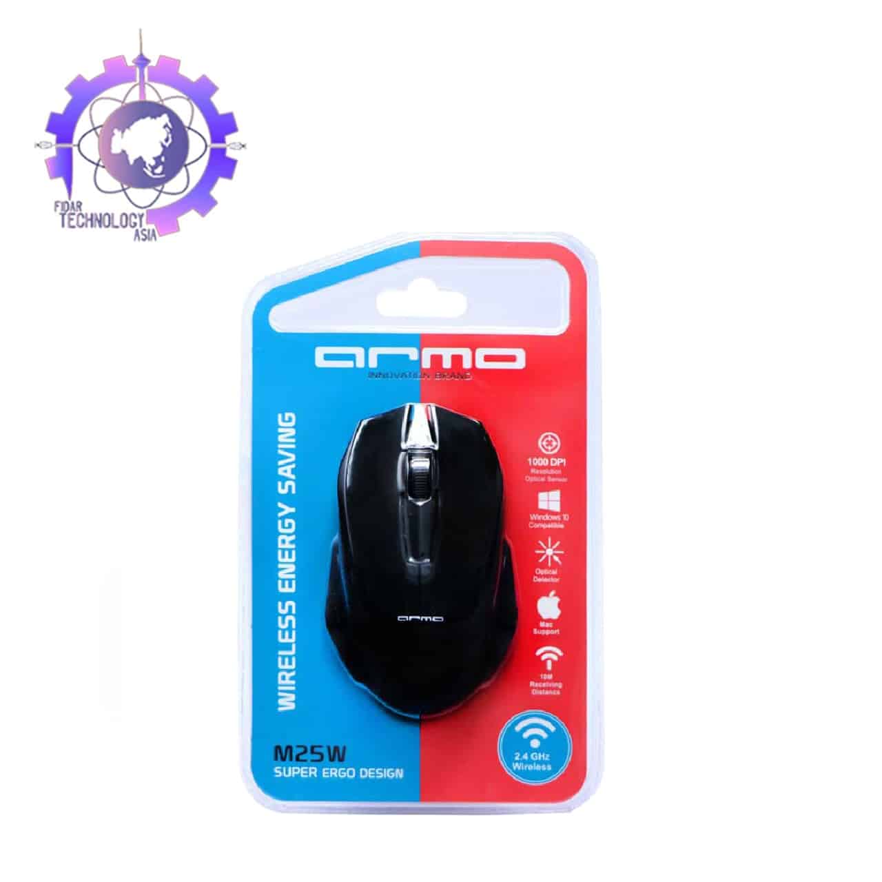ماوس بی سیم آرمو مدل M25w — تصویر ۳