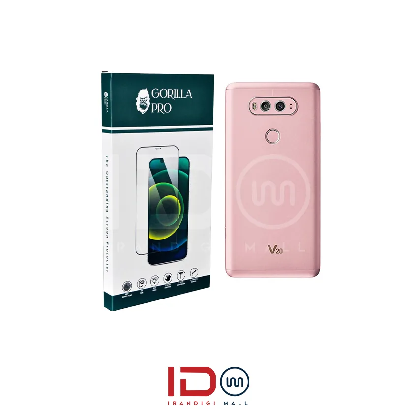 گلس و محافظ هیدروژلی (پرایوسی) نمایشگر گوشی ال جی مدل LG V20 — تصویر ۳