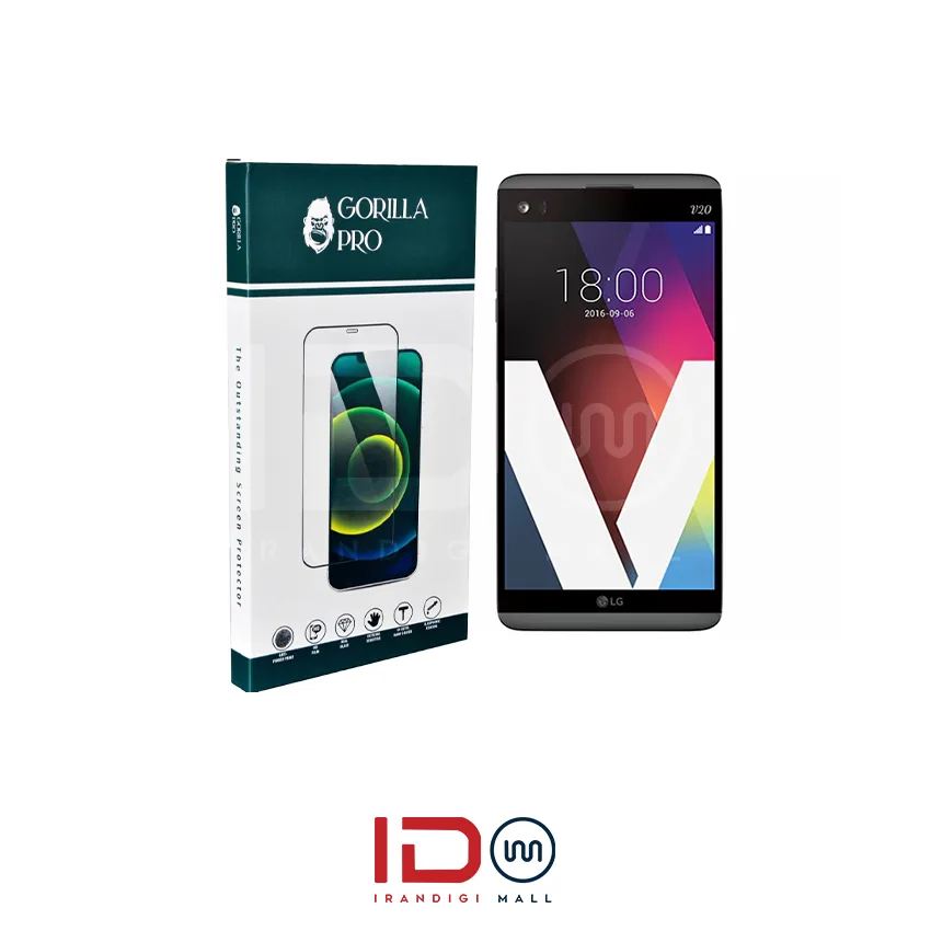 گلس و محافظ هیدروژلی (پرایوسی) نمایشگر گوشی ال جی مدل LG V20