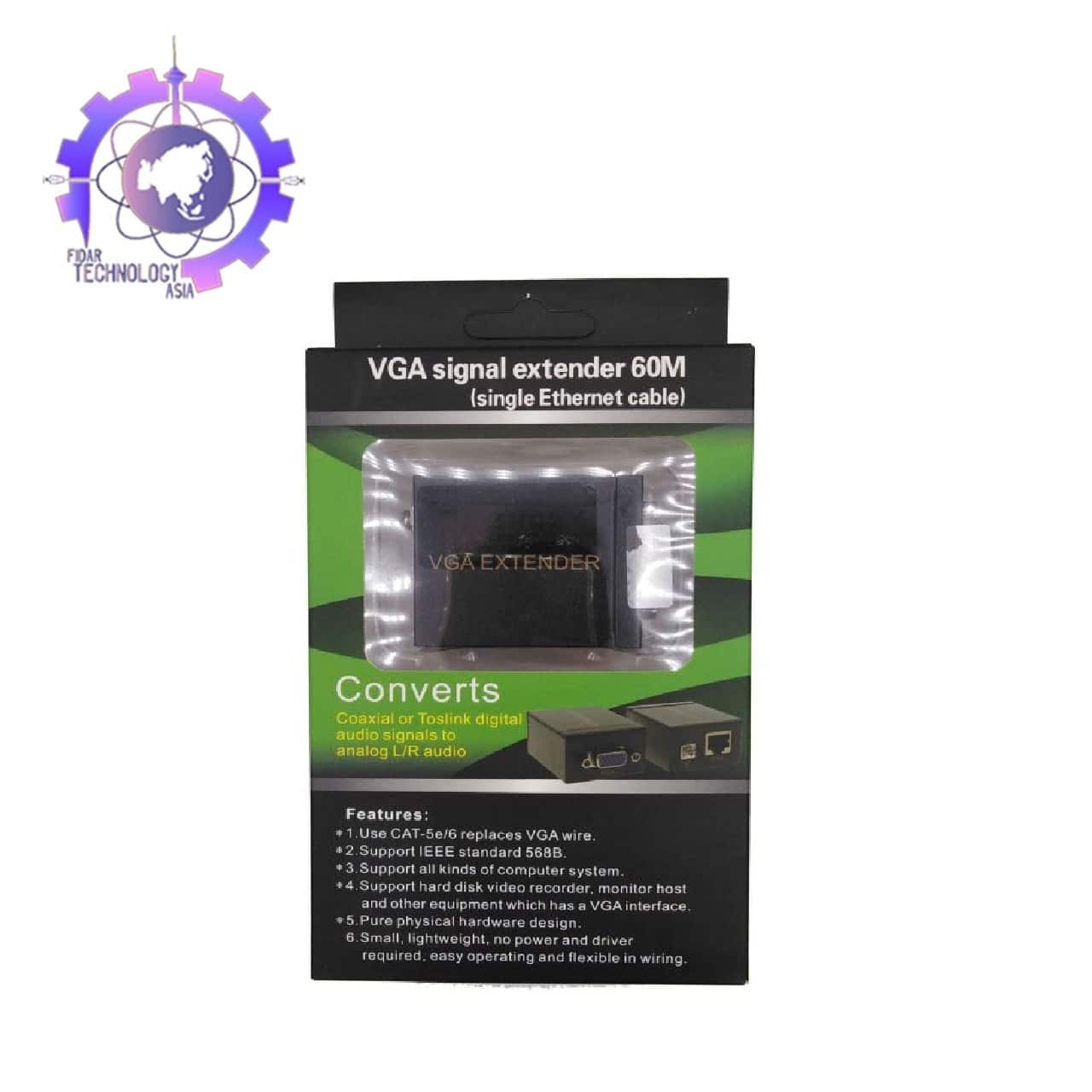 توسعه دهنده Converts HDMI Signal Extender مدل 60M — تصویر ۴