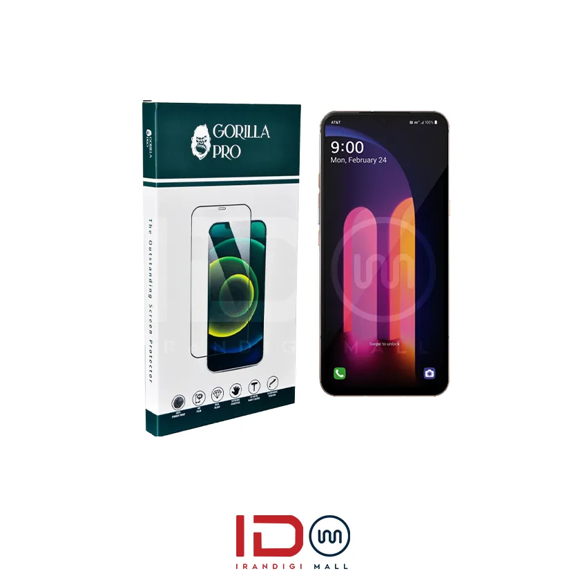 گلس و محافظ هیدروژلی (پرایوسی) نمایشگر گوشی ال جی مدل LG V60 ThinQ