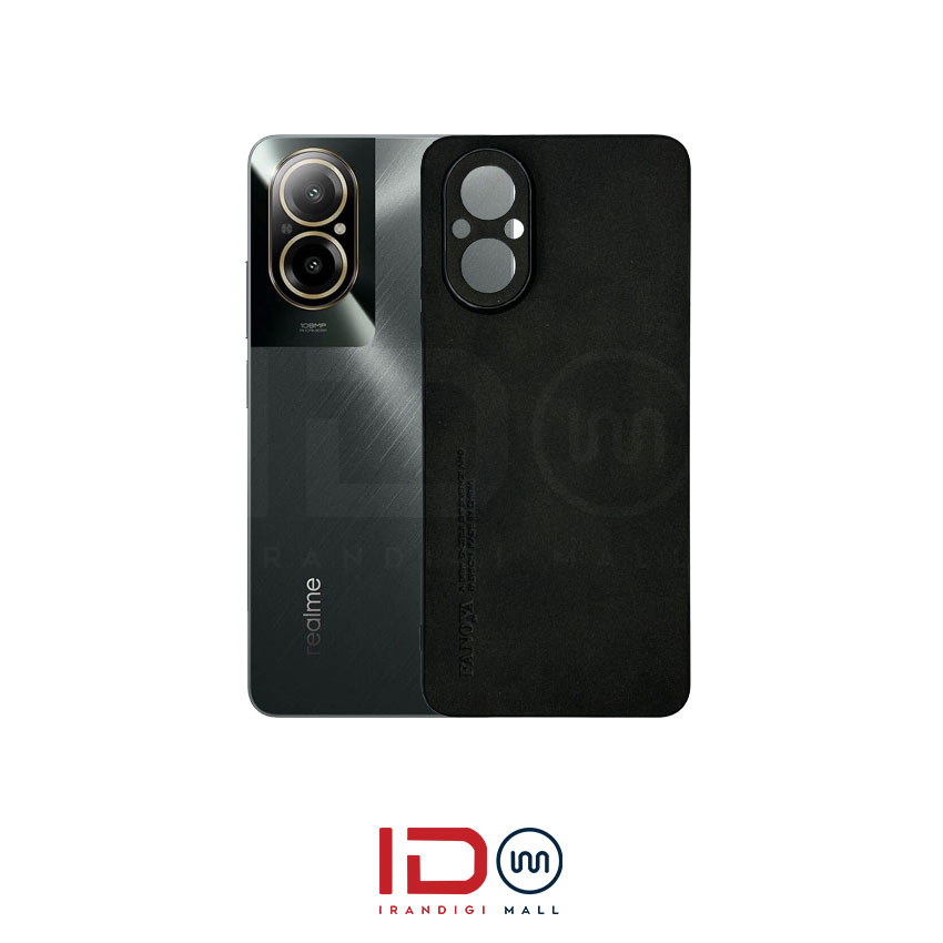 قاب چرمی لاکچری گوشی ریلمی مدل REALME C67 برند FANOYA — تصویر ۴