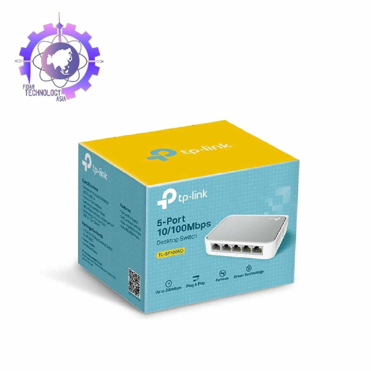 سوییچ شبکه تی پی-لینک 8پورت TL LS1008 + گارانتی — تصویر ۳