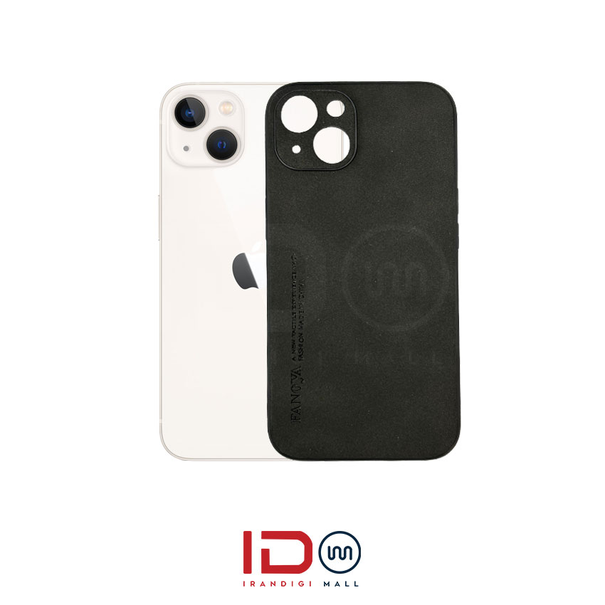 قاب چرمی لاکچری گوشی ایفون مدل IPHONE 13 برند FANOYA — تصویر ۳