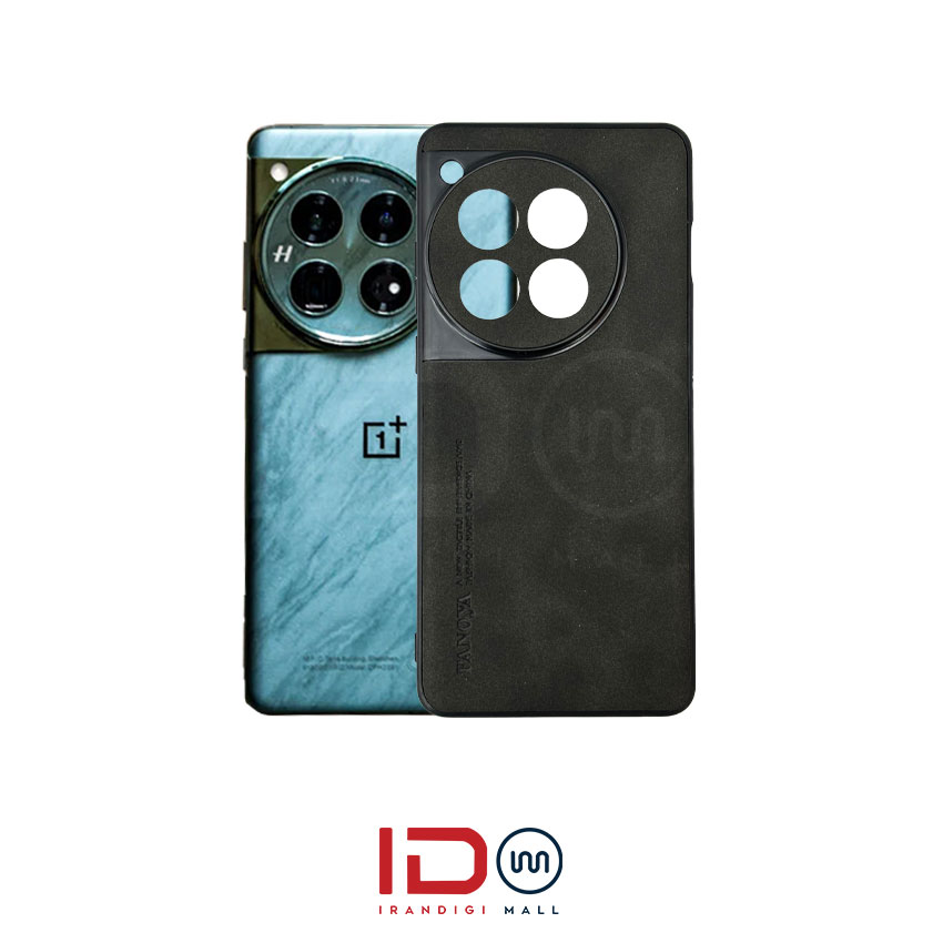 قاب چرمی لاکچری گوشی وان پلاس مدل ONEPLUS 12 برند FANOYA — تصویر ۴