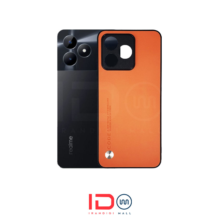 قاب چرمی لاکچری گوشی ریلمی مدل REALME C53 برند CODE — تصویر ۳