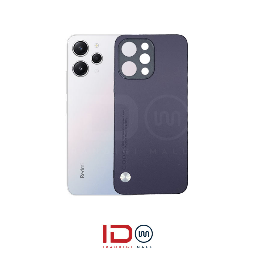 قاب چرمی لاکچری گوشی شیائومی مدل XIAOMI REDMI 12 4G برند CODE رنگ بنفش