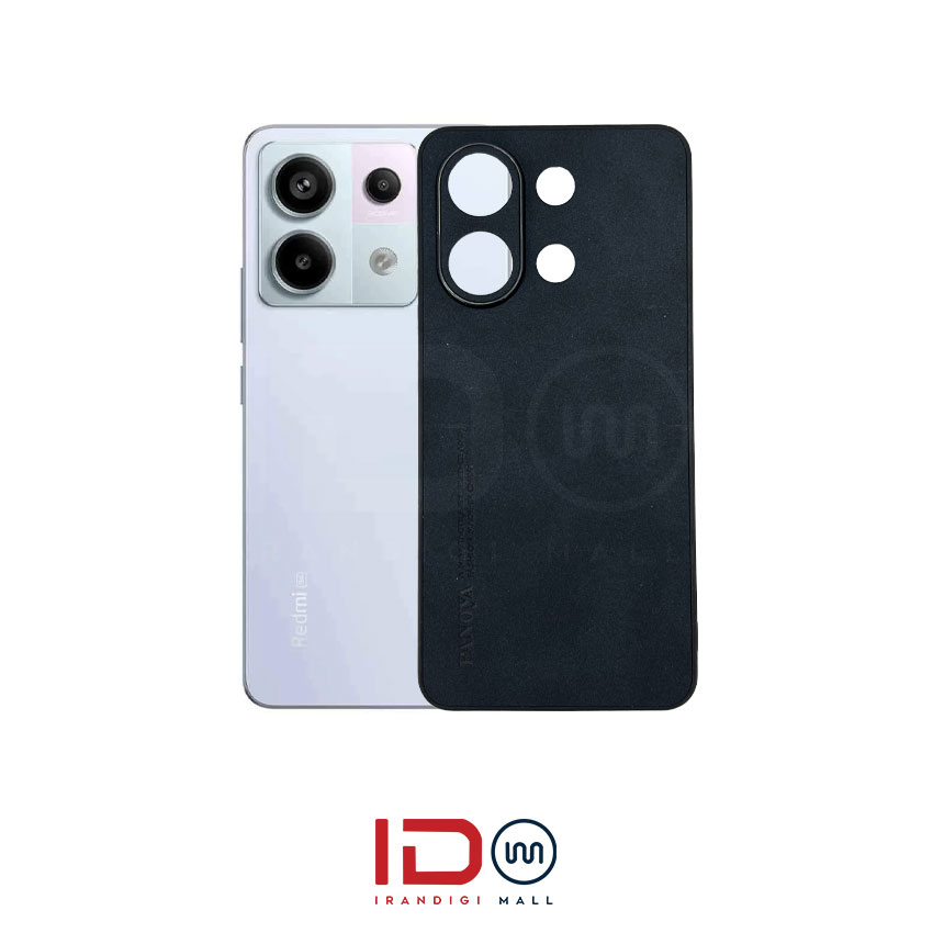 قاب چرمی گوشی شیائومی مدل REDMI NOTE 13 4G برند FANOYA رنگ سرمه ای