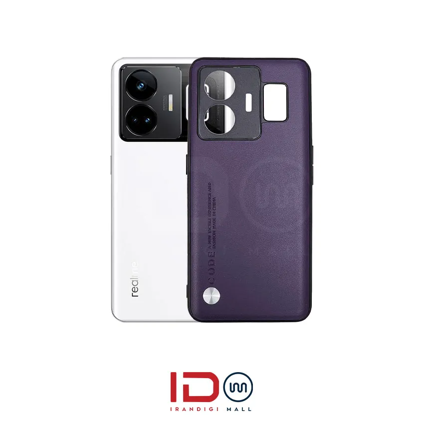قاب چرمی لاکچری گوشی ریلمی مدل REALME GT3 برند CODE — تصویر ۳
