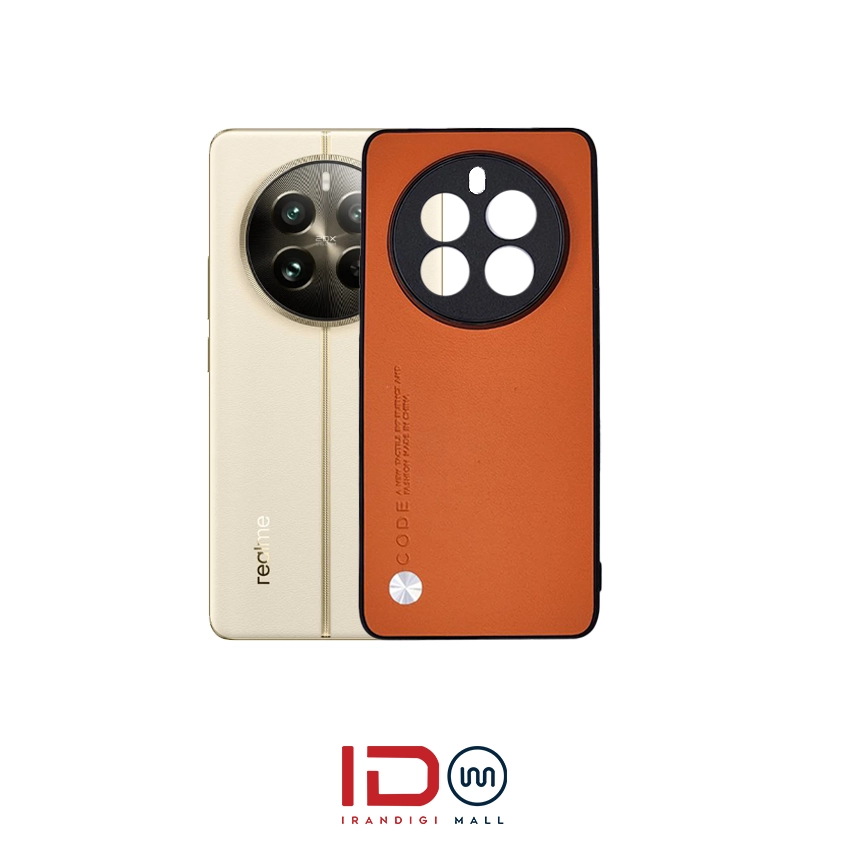قاب چرمی لاکچری گوشی ریلمی مدل REALME 12 PRO برند CODE — تصویر ۳