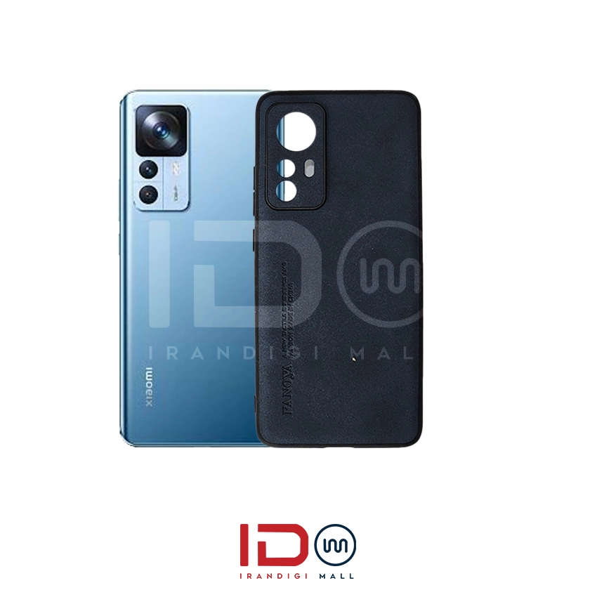 قاب چرمی گوشی شیائومی مدل XIAOMI 12T برند FANOYA رنگ سرمه ای — تصویر ۲