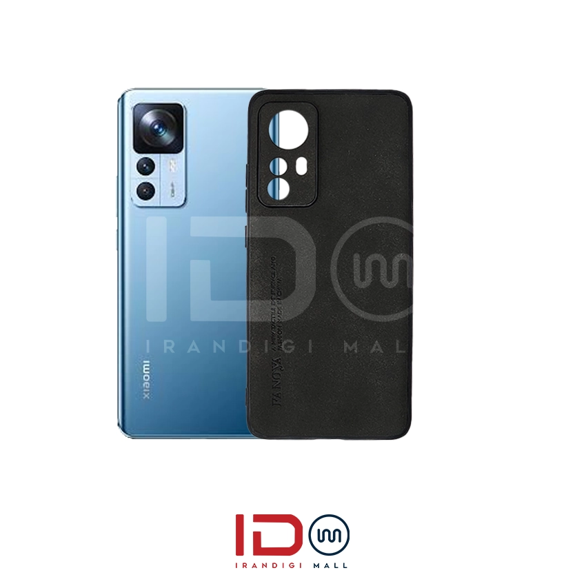 قاب چرمی گوشی شیائومی مدل XIAOMI 12T برند FANOYA رنگ سرمه ای — تصویر ۴