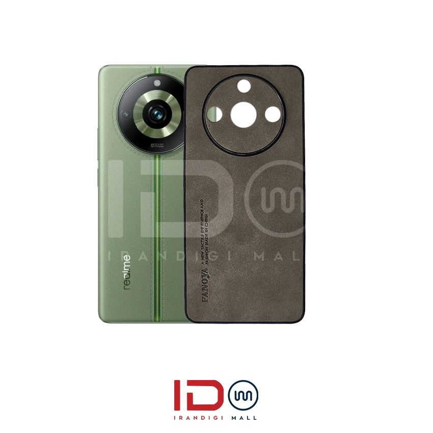 قاب چرمی لاکچری گوشی ریلمی مدل REALME 11 PRO PLUS برند FANOYA — تصویر ۳