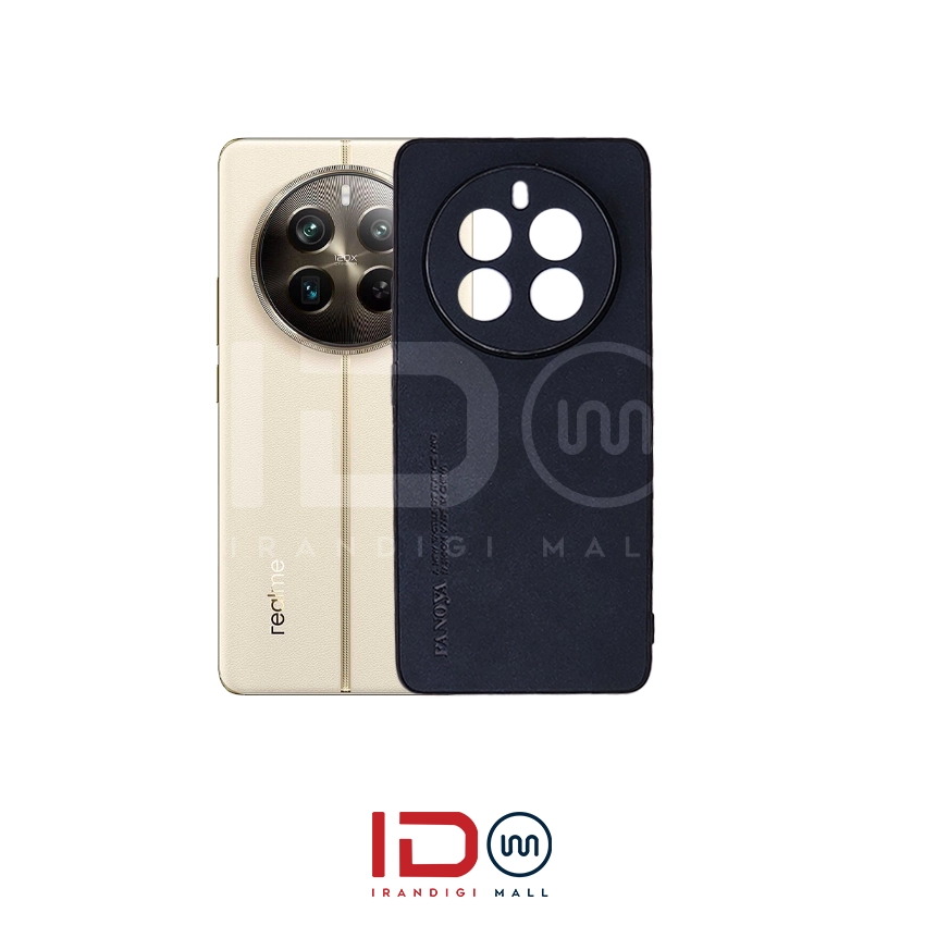 قاب چرمی لاکچری گوشی ریلمی مدل REALME 12 PRO برند FANOYA — تصویر ۲