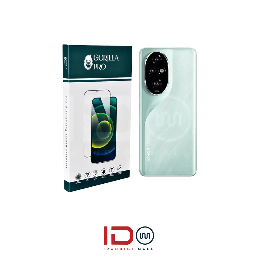 گلس و محافظ هیدروژلی (مات) بدنه گوشی آنر مدل HONOR 200 Pro