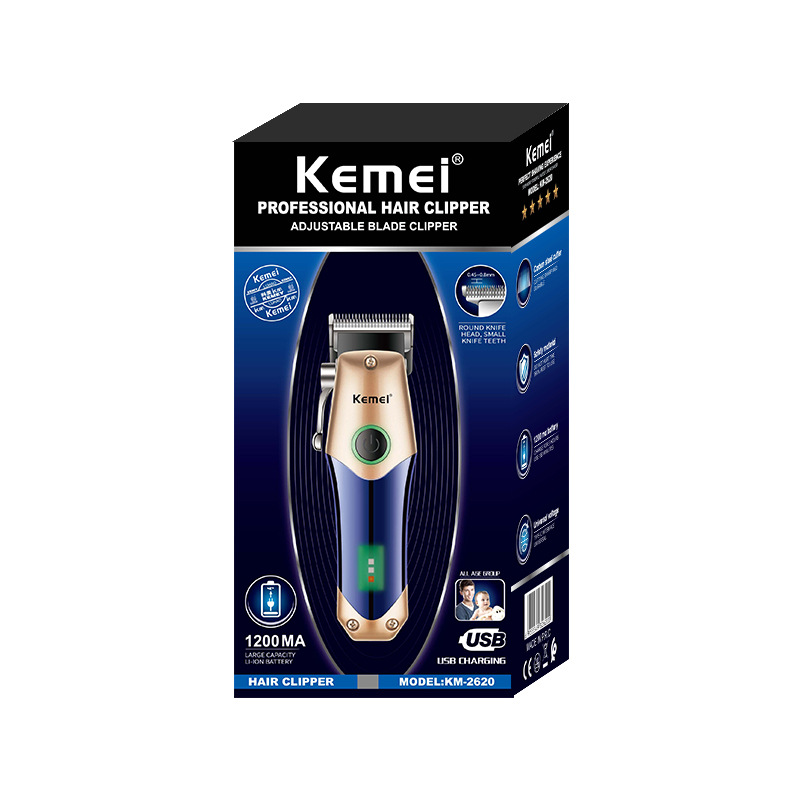 ماشین اصلاح موی سر و صورت کیمی مدل KM-2620 — تصویر ۷