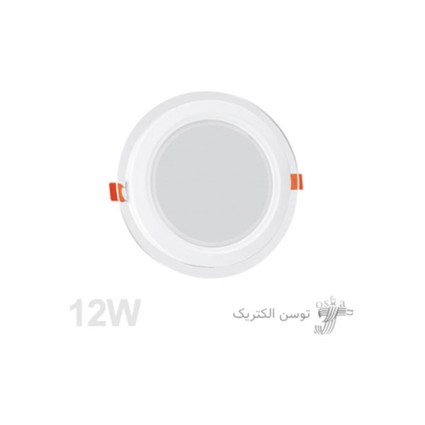 لامپ سقفی گلاریس 12 وات دایره ای
