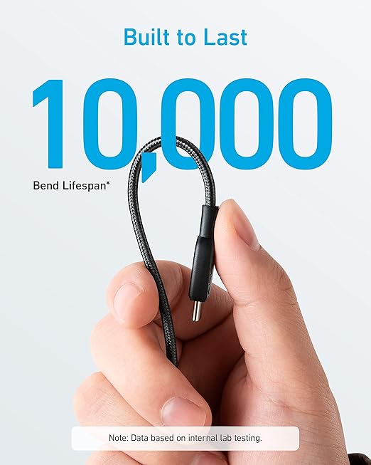 کابل شارژ انکر تایپ سی پک دوتایی 60 وات Anker USB C to USB C Cable, 60 W USB C Cable, USB C Charging Cable — تصویر ۳