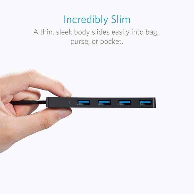 هاب USB انکر 4 پورت Anker 4-Port USB 3.0 Hub A7516 — تصویر ۵
