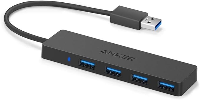 هاب USB انکر 4 پورت Anker 4-Port USB 3.0 Hub A7516