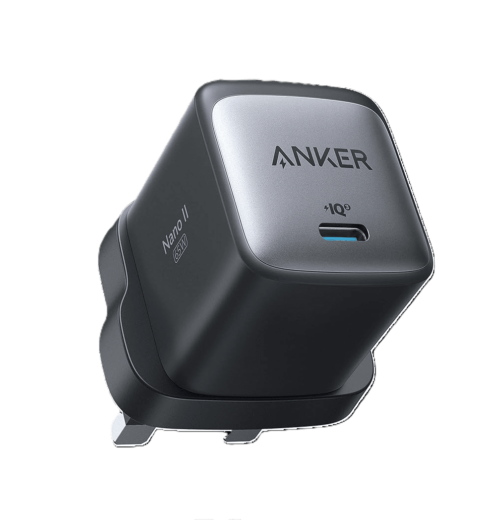 شارژر دیواری انکر 65 وات USB C Charger, Anker Nano II 65W GaN II PPS Fast Charging Adapter A2663