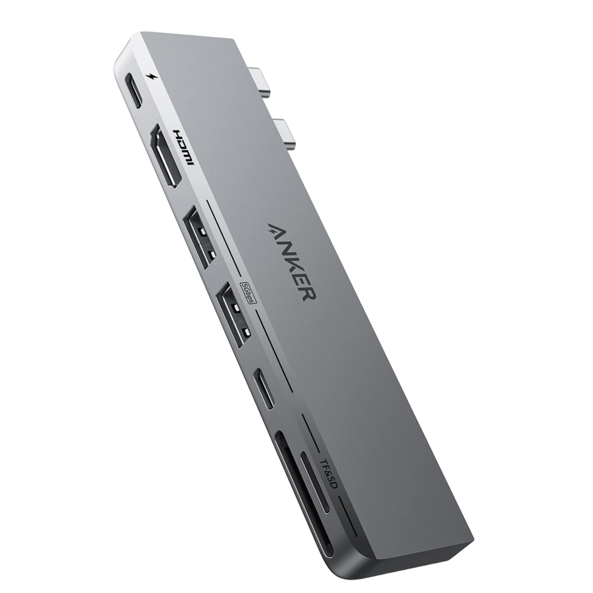 هاب 7 پورت انکر مک بوکی Anker 547 USB-C Hub (7-in-2, for MacBook) A8354 — تصویر ۲