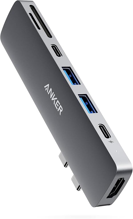 هاب 7 پورت انکر مخصوص مک بوک Anker USB C Hub 7-in-2 مدل A8371
