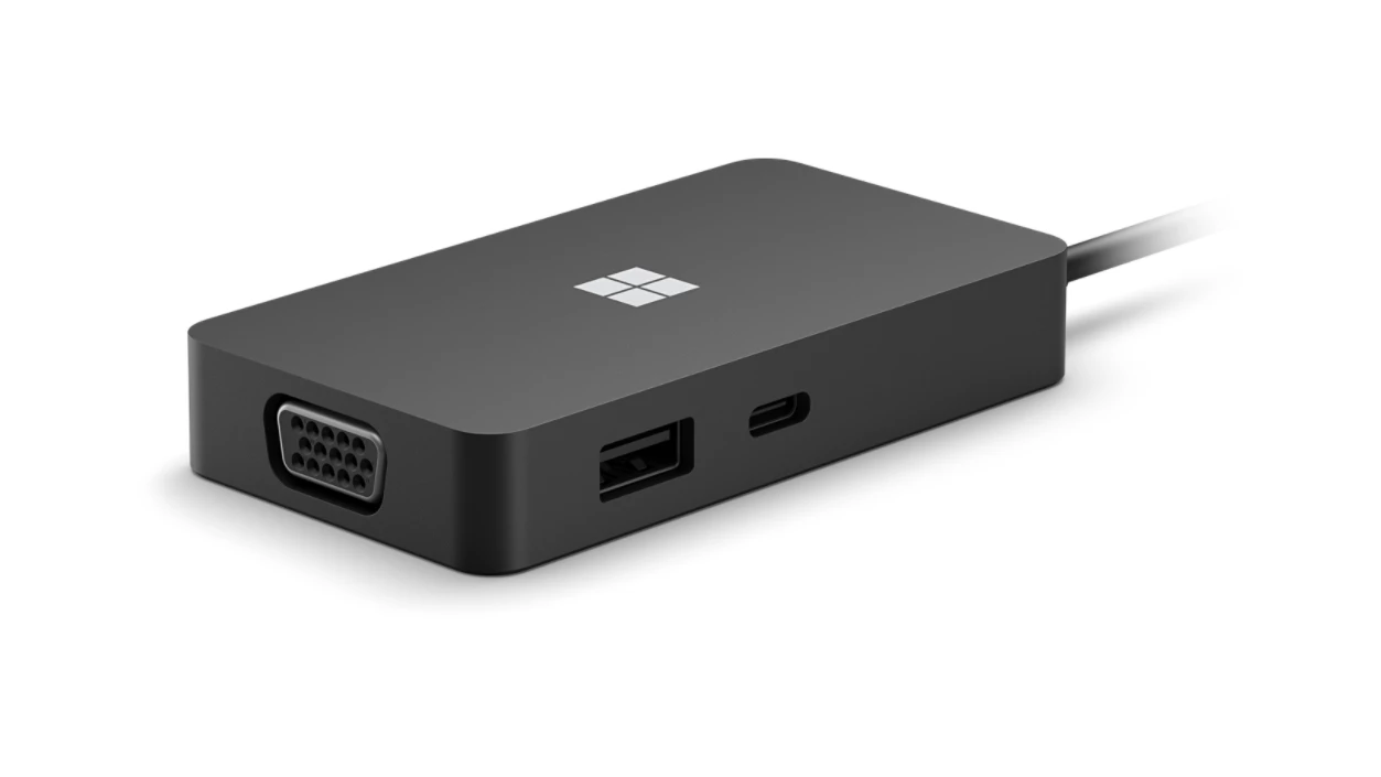 هاب USB-C مایکروسافت 5 پورت مدل Surface USB-C Travel Hub