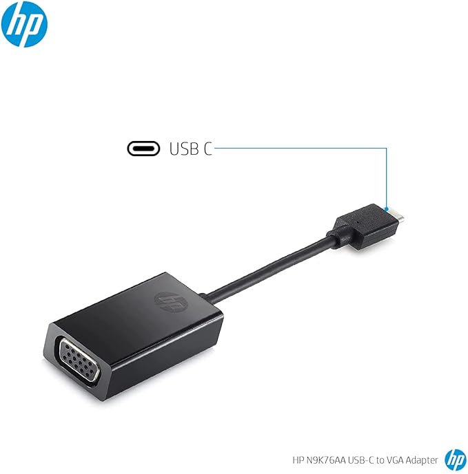 کابل تبدیل USB Type-C به VGA اچ پی hp — تصویر ۴