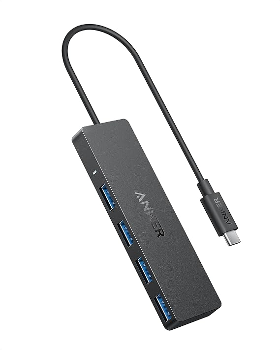 هاب انکر 4 پورت تایپ سی مدل Anker A8309