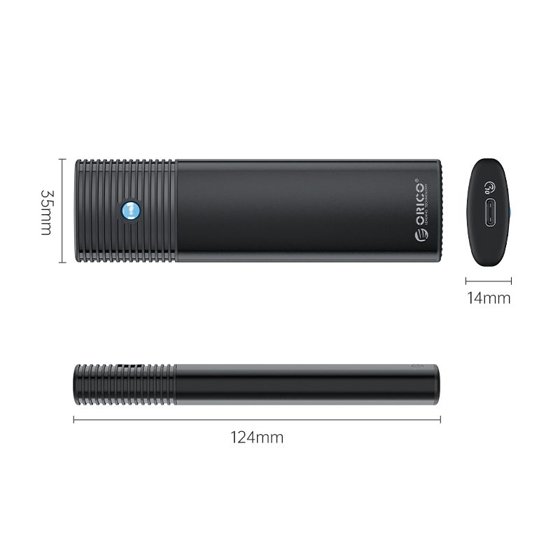 باکس هارد اوریکو نسل دو ORICO USB3.2 Gen2 Type-C M.2 NVMe SSD Enclosure (10Gbps) — تصویر ۴