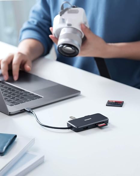 هاب انکر ۵ پورت Anker PowerExpand USB-C مدل A8334 — تصویر ۴
