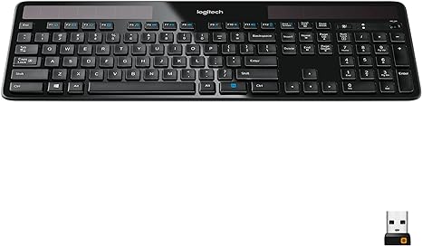 کیبورد بیسیم خورشیدی لاجیتک مدل Logitech K750 Wireless Solar