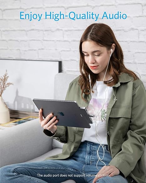 هاب انکر برای آیپد 6 پورت 6 در 1 تایپ سی مدل مدل A8362 — تصویر ۵