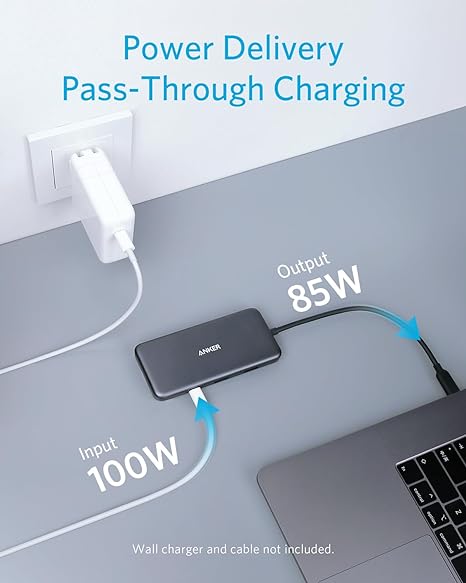 هاب 7 پورت انکر Anker PowerExpand+ 7-in-1 USB C (اورجینال) مدل A8346 — تصویر ۵