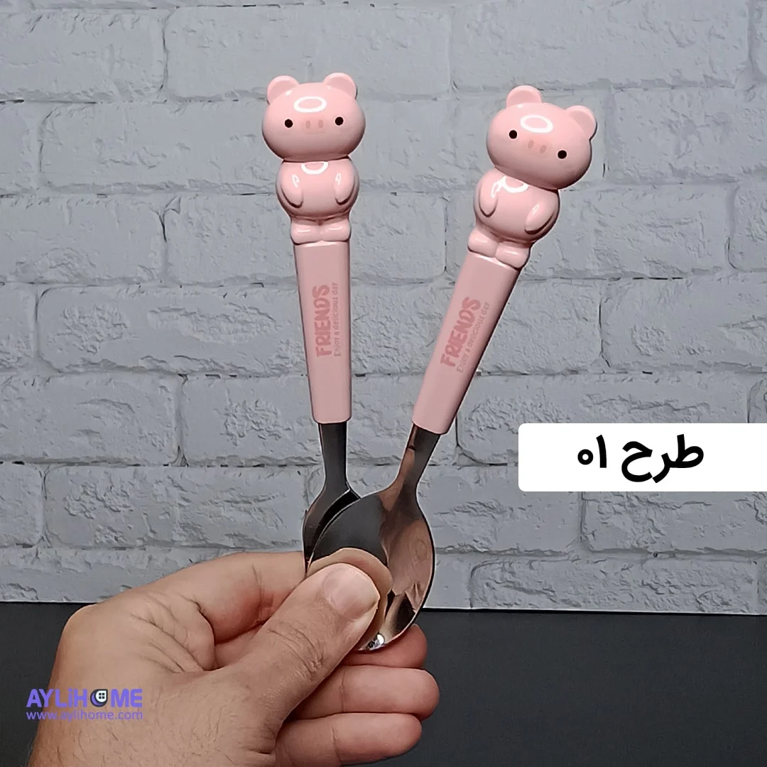 ست قاشق چنگال FRIENDS — تصویر ۳