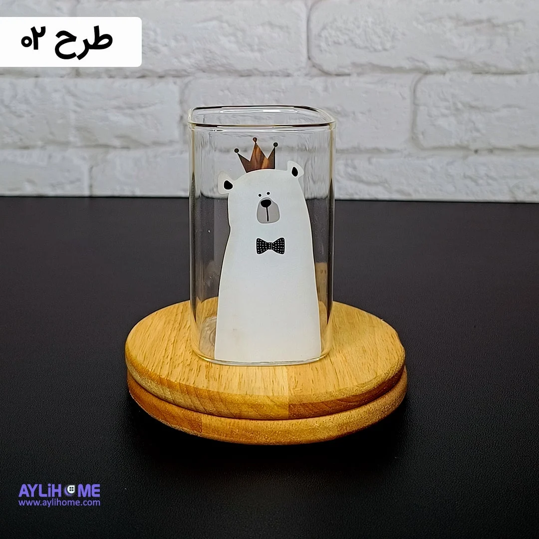 ماگ پیرکس طرح خرس — تصویر ۵