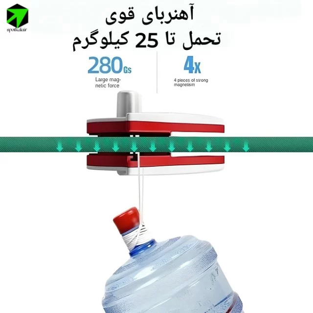 شیشه پاک کن مغناطیسی — تصویر ۶