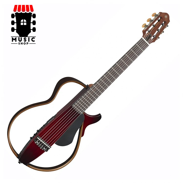 گیتار کلاسیک سایلنت یاماها مدل SLG200N CRIMSON RED