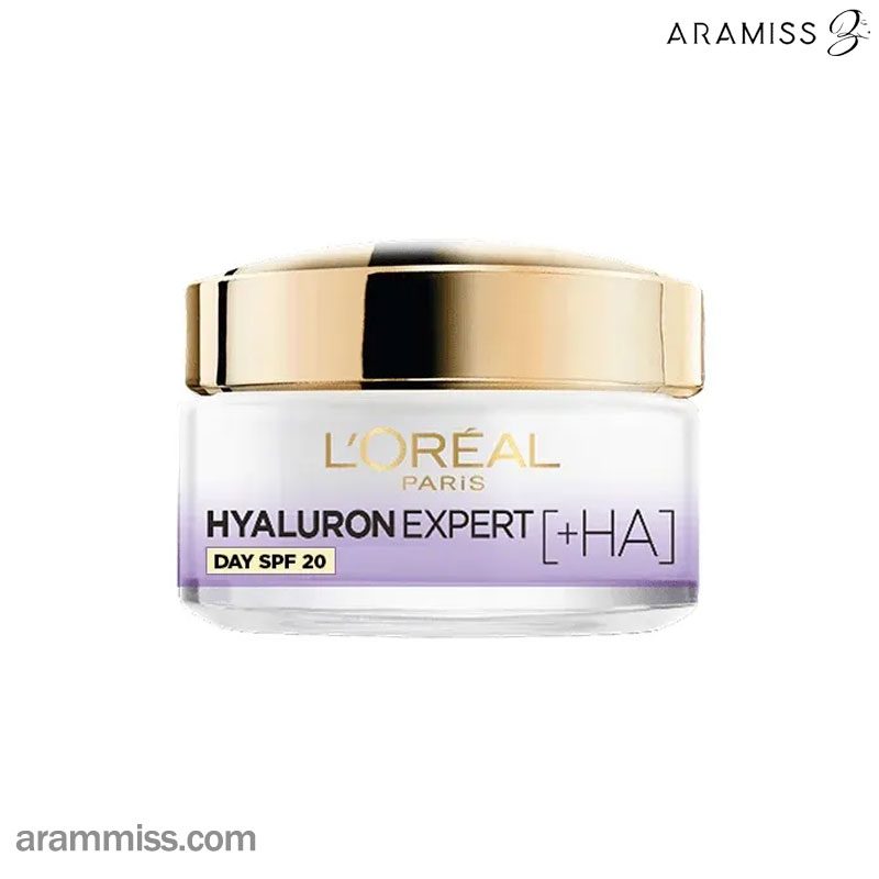 کرم روز آبرسان و ضد چروک Hyaluron Expert لورال spf20