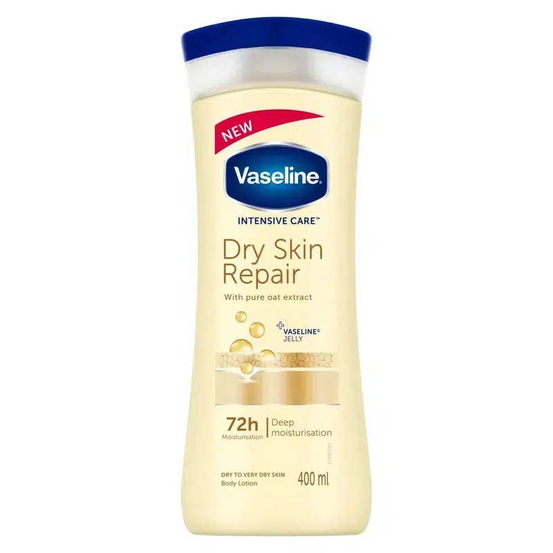لوسیون بدن وازلین DRY SKIN REPAIR حجم 400ML