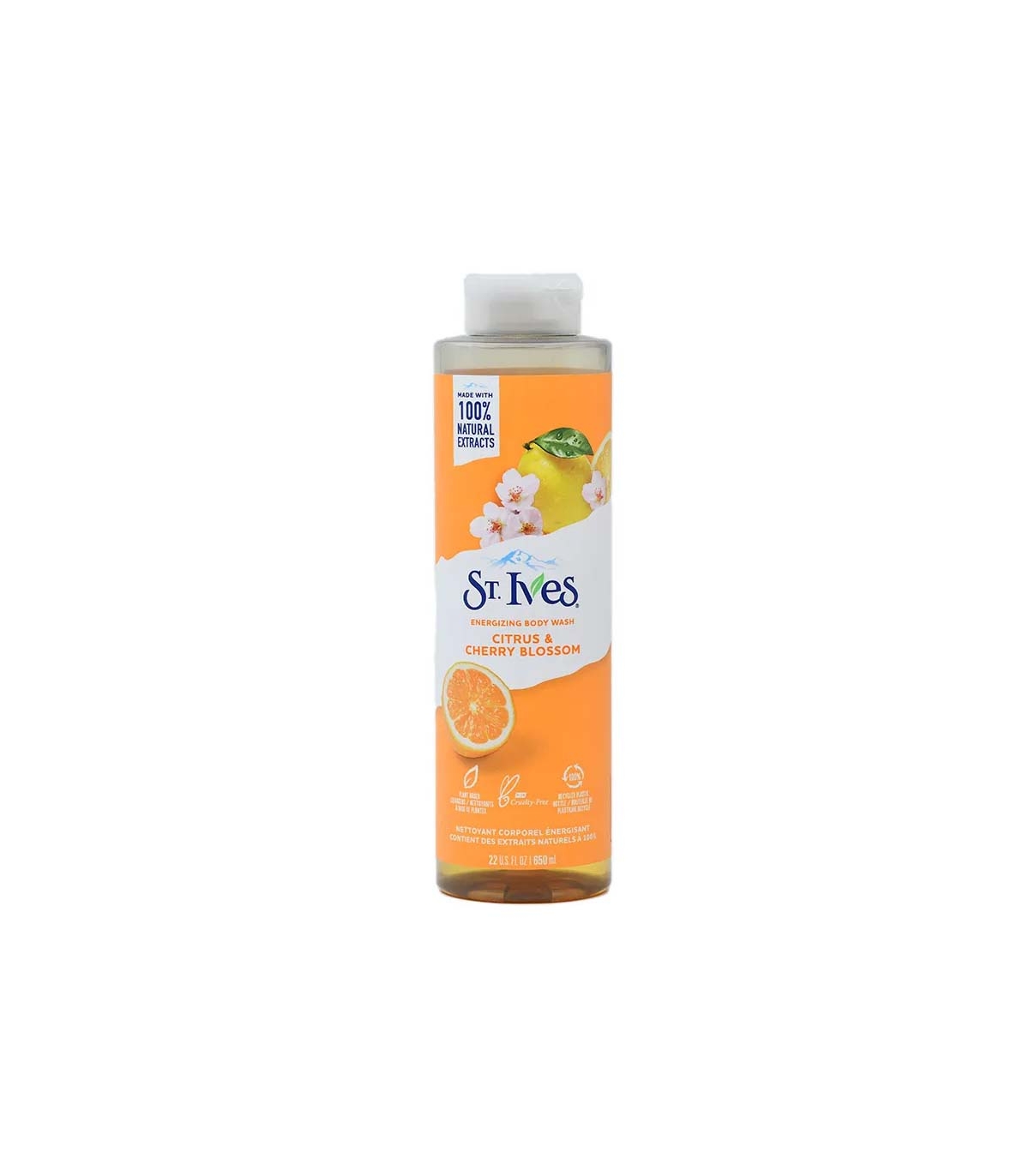شامپو بدن سنت ایوز مدل مرکبات انرژی بخش و ضد التهاب 650میلیst. ives Energizing Body Wash Citrus &amp; Cherry Blossom — تصویر ۲