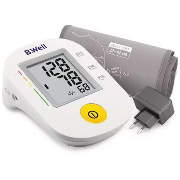 فشارسنج دیجیتال B.Well مدل Pro36 (سخنگو) با آداپتور — تصویر ۷