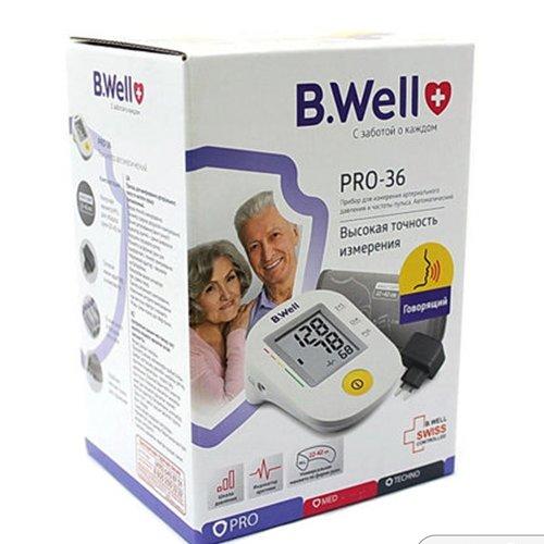 فشارسنج دیجیتال B.Well مدل Pro36 (سخنگو) با آداپتور — تصویر ۸