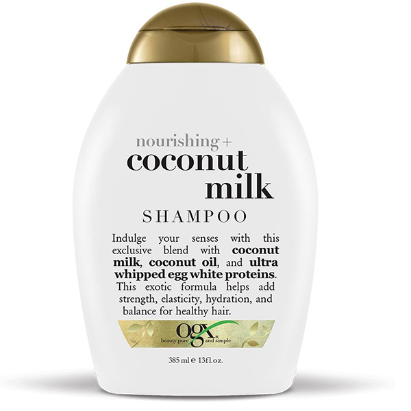 شامپو مغذی شیر نارگیل او جی ایکس Ogx Coconut Milk حجم 385 میلی لیتر — تصویر ۲