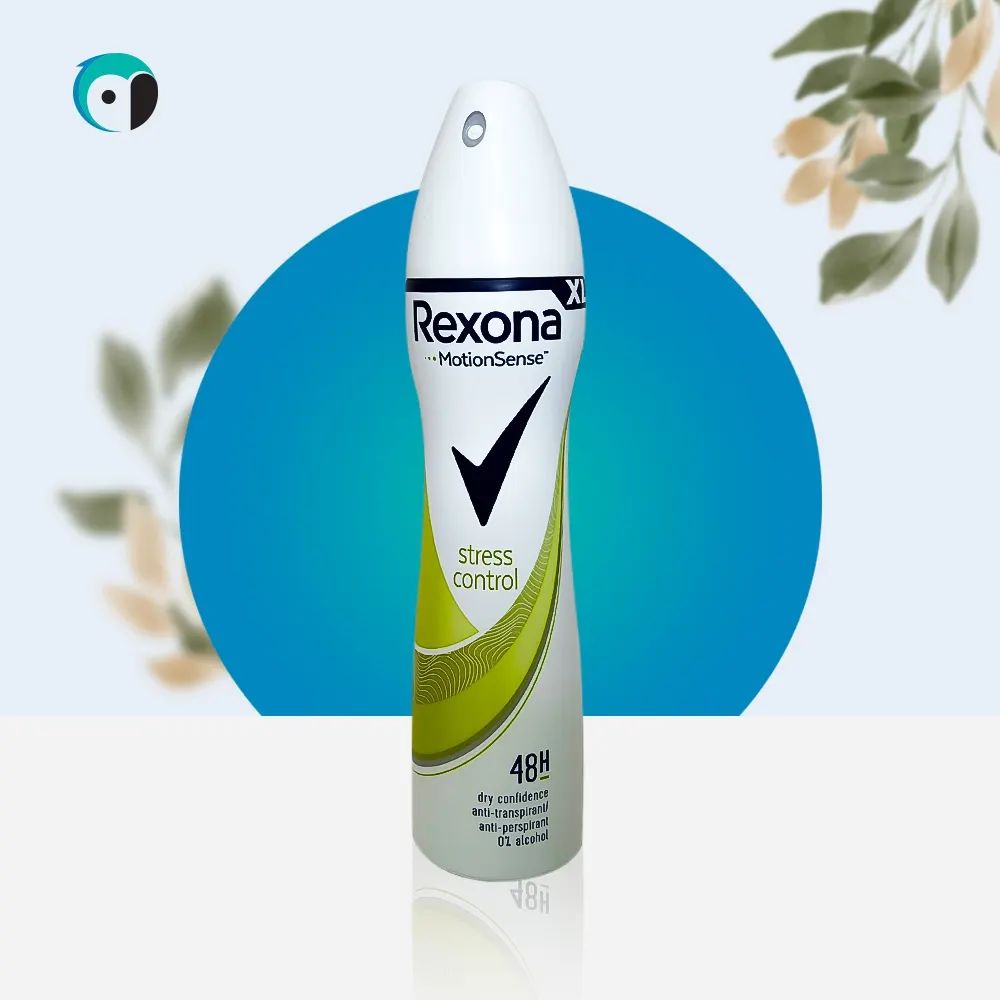 اسپری ضد تعریق رکسونا استرس کنترل Rexona Stress Control حجم 200 میلی لیتر — تصویر ۲