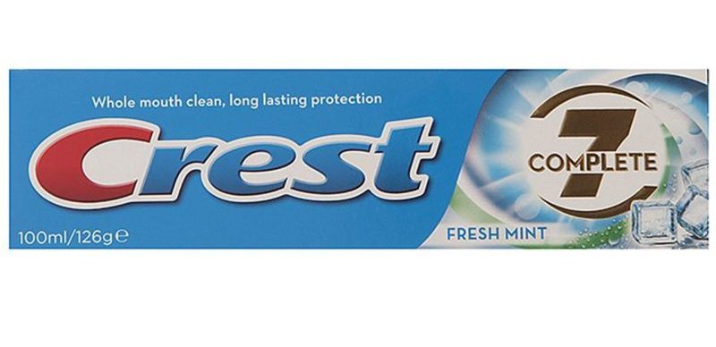 خمیر دندان Crest مدل C7 Fresh Mint حجم 100 میلی لیتر — تصویر ۳